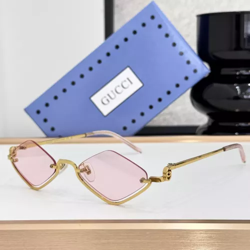 Gucci AAA Quality Sunglasses #1352434