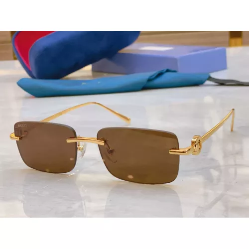 Gucci AAA Quality Sunglasses #1352438
