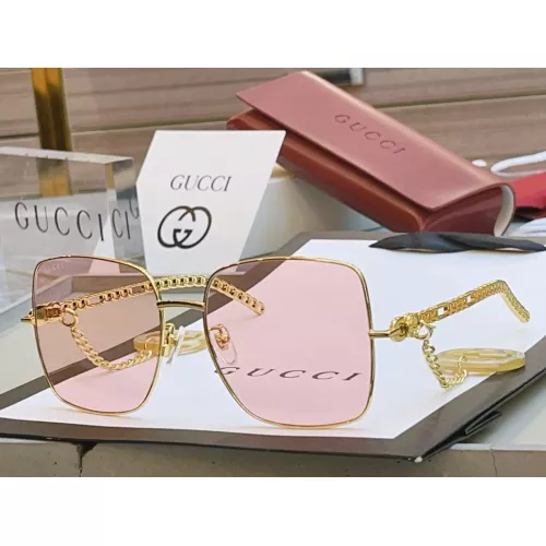 Gucci AAA Quality Sunglasses #1352443