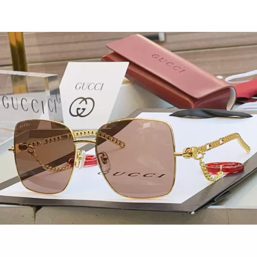 Gucci AAA Quality Sunglasses #1352444