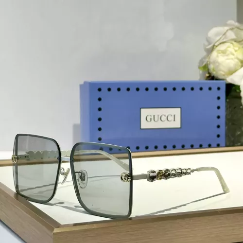 Gucci AAA Quality Sunglasses #1352455