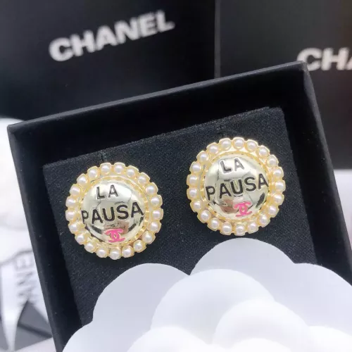 Cheap Chanel Earrings For Women #1352510 Replica Wholesale [$25.00 USD] [ITEM#1352510] on Replica Chanel Earrings