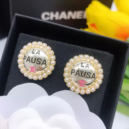 Cheap Chanel Earrings For Women #1352510 Replica Wholesale [$25.00 USD] [ITEM#1352510] on Replica Chanel Earrings
