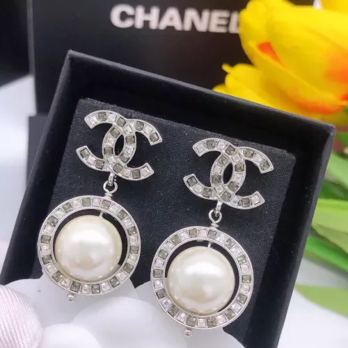 Cheap Chanel Earrings For Women #1352527 Replica Wholesale [$32.00 USD] [ITEM#1352527] on Replica Chanel Earrings