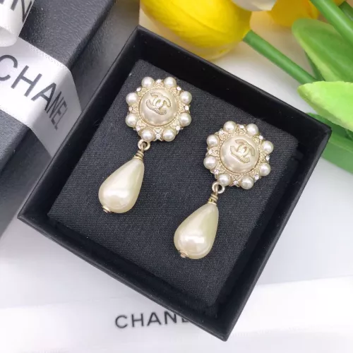 Cheap Chanel Earrings For Women #1352543 Replica Wholesale [$25.00 USD] [ITEM#1352543] on Replica Chanel Earrings
