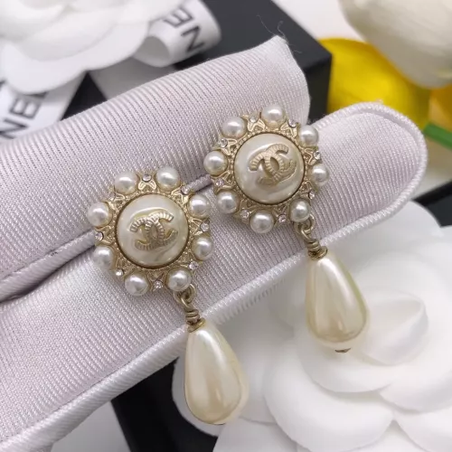Cheap Chanel Earrings For Women #1352543 Replica Wholesale [$25.00 USD] [ITEM#1352543] on Replica Chanel Earrings