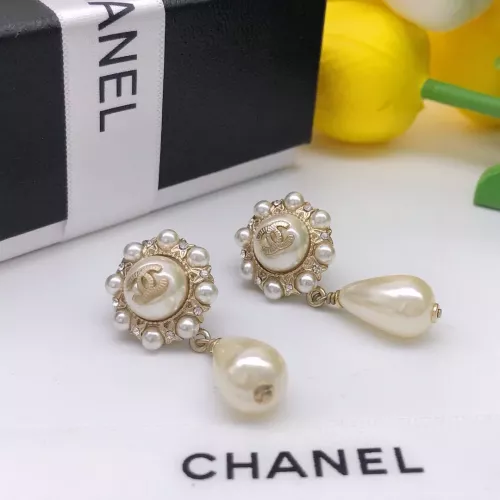 Cheap Chanel Earrings For Women #1352543 Replica Wholesale [$25.00 USD] [ITEM#1352543] on Replica Chanel Earrings