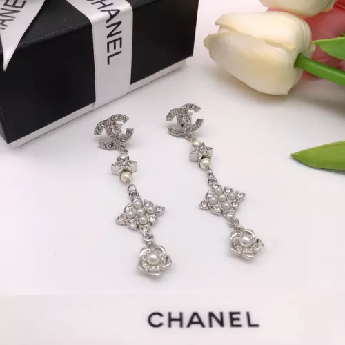Cheap Chanel Earrings For Women #1352547 Replica Wholesale [$32.00 USD] [ITEM#1352547] on Replica Chanel Earrings