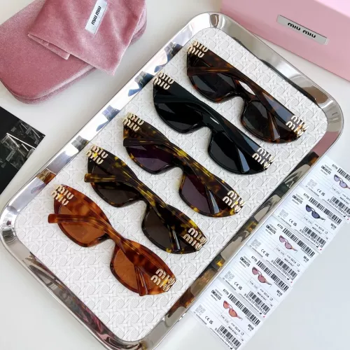 Cheap MIU MIU AAA Quality Sunglasses #1352595 Replica Wholesale [$64.00 USD] [ITEM#1352595] on Replica MIU MIU AAA Sunglasses