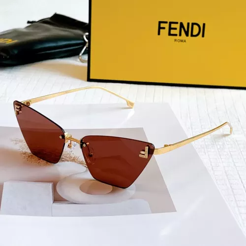 Fendi AAA Quality Sunglasses #1352690