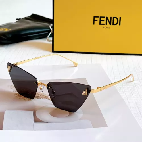 Fendi AAA Quality Sunglasses #1352692