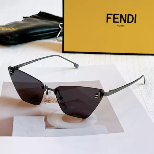 Fendi AAA Quality Sunglasses #1352693
