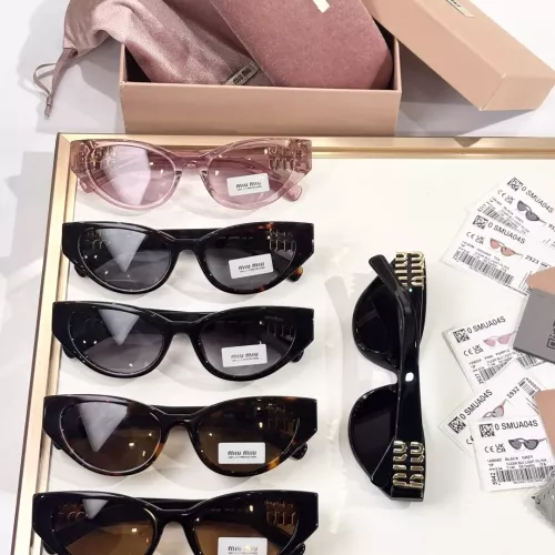 Cheap MIU MIU AAA Quality Sunglasses #1352702 Replica Wholesale [$64.00 USD] [ITEM#1352702] on Replica MIU MIU AAA Sunglasses