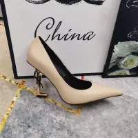 Cheap Yves Saint Laurent YSL High-Heeled Shoes For Women #1341364 Replica Wholesale [$122.00 USD] [ITEM#1341364] on Replica Yves Saint Laurent YSL High-Heeled Shoes