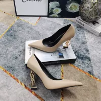 Cheap Yves Saint Laurent YSL High-Heeled Shoes For Women #1341364 Replica Wholesale [$122.00 USD] [ITEM#1341364] on Replica Yves Saint Laurent YSL High-Heeled Shoes