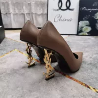 Cheap Yves Saint Laurent YSL High-Heeled Shoes For Women #1341365 Replica Wholesale [$122.00 USD] [ITEM#1341365] on Replica Yves Saint Laurent YSL High-Heeled Shoes