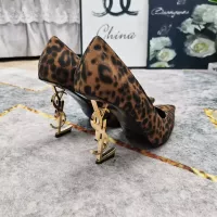 Cheap Yves Saint Laurent YSL High-Heeled Shoes For Women #1341367 Replica Wholesale [$122.00 USD] [ITEM#1341367] on Replica Yves Saint Laurent YSL High-Heeled Shoes