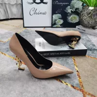 Cheap Yves Saint Laurent YSL High-Heeled Shoes For Women #1341368 Replica Wholesale [$122.00 USD] [ITEM#1341368] on Replica Yves Saint Laurent YSL High-Heeled Shoes