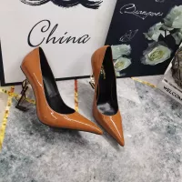 Cheap Yves Saint Laurent YSL High-Heeled Shoes For Women #1341369 Replica Wholesale [$122.00 USD] [ITEM#1341369] on Replica Yves Saint Laurent YSL High-Heeled Shoes