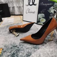 Cheap Yves Saint Laurent YSL High-Heeled Shoes For Women #1341369 Replica Wholesale [$122.00 USD] [ITEM#1341369] on Replica Yves Saint Laurent YSL High-Heeled Shoes
