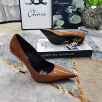 Cheap Yves Saint Laurent YSL High-Heeled Shoes For Women #1341369 Replica Wholesale [$122.00 USD] [ITEM#1341369] on Replica Yves Saint Laurent YSL High-Heeled Shoes