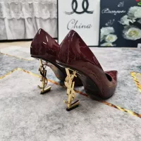 Cheap Yves Saint Laurent YSL High-Heeled Shoes For Women #1341370 Replica Wholesale [$122.00 USD] [ITEM#1341370] on Replica Yves Saint Laurent YSL High-Heeled Shoes