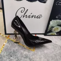 Cheap Yves Saint Laurent YSL High-Heeled Shoes For Women #1341371 Replica Wholesale [$122.00 USD] [ITEM#1341371] on Replica Yves Saint Laurent YSL High-Heeled Shoes