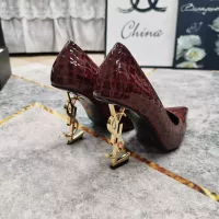 Cheap Yves Saint Laurent YSL High-Heeled Shoes For Women #1341372 Replica Wholesale [$122.00 USD] [ITEM#1341372] on Replica Yves Saint Laurent YSL High-Heeled Shoes