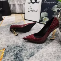 Cheap Yves Saint Laurent YSL High-Heeled Shoes For Women #1341372 Replica Wholesale [$122.00 USD] [ITEM#1341372] on Replica Yves Saint Laurent YSL High-Heeled Shoes