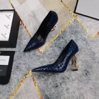 Cheap Yves Saint Laurent YSL High-Heeled Shoes For Women #1341373 Replica Wholesale [$122.00 USD] [ITEM#1341373] on Replica Yves Saint Laurent YSL High-Heeled Shoes