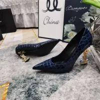 Cheap Yves Saint Laurent YSL High-Heeled Shoes For Women #1341373 Replica Wholesale [$122.00 USD] [ITEM#1341373] on Replica Yves Saint Laurent YSL High-Heeled Shoes