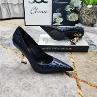 Cheap Yves Saint Laurent YSL High-Heeled Shoes For Women #1341373 Replica Wholesale [$122.00 USD] [ITEM#1341373] on Replica Yves Saint Laurent YSL High-Heeled Shoes