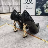 Cheap Yves Saint Laurent YSL High-Heeled Shoes For Women #1341374 Replica Wholesale [$122.00 USD] [ITEM#1341374] on Replica Yves Saint Laurent YSL High-Heeled Shoes