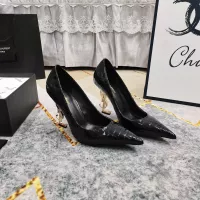 Cheap Yves Saint Laurent YSL High-Heeled Shoes For Women #1341374 Replica Wholesale [$122.00 USD] [ITEM#1341374] on Replica Yves Saint Laurent YSL High-Heeled Shoes