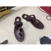 Cheap Yves Saint Laurent YSL Slippers For Women #1341377 Replica Wholesale [$92.00 USD] [ITEM#1341377] on Replica Yves Saint Laurent YSL Slippers