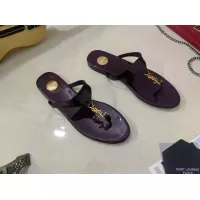 Cheap Yves Saint Laurent YSL Slippers For Women #1341377 Replica Wholesale [$92.00 USD] [ITEM#1341377] on Replica Yves Saint Laurent YSL Slippers