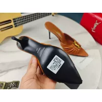 Cheap Yves Saint Laurent YSL Slippers For Women #1341381 Replica Wholesale [$98.00 USD] [ITEM#1341381] on Replica Yves Saint Laurent YSL Slippers