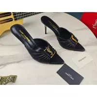 Cheap Yves Saint Laurent YSL Slippers For Women #1341382 Replica Wholesale [$98.00 USD] [ITEM#1341382] on Replica Yves Saint Laurent YSL Slippers
