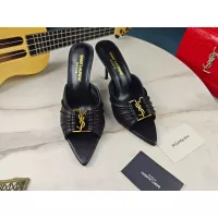 Cheap Yves Saint Laurent YSL Slippers For Women #1341382 Replica Wholesale [$98.00 USD] [ITEM#1341382] on Replica Yves Saint Laurent YSL Slippers