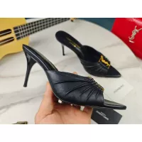 Cheap Yves Saint Laurent YSL Slippers For Women #1341382 Replica Wholesale [$98.00 USD] [ITEM#1341382] on Replica Yves Saint Laurent YSL Slippers