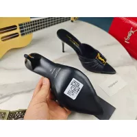 Cheap Yves Saint Laurent YSL Slippers For Women #1341382 Replica Wholesale [$98.00 USD] [ITEM#1341382] on Replica Yves Saint Laurent YSL Slippers
