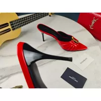 Cheap Yves Saint Laurent YSL Slippers For Women #1341383 Replica Wholesale [$98.00 USD] [ITEM#1341383] on Replica Yves Saint Laurent YSL Slippers