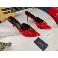 Cheap Yves Saint Laurent YSL Slippers For Women #1341383 Replica Wholesale [$98.00 USD] [ITEM#1341383] on Replica Yves Saint Laurent YSL Slippers
