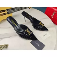 Cheap Yves Saint Laurent YSL Slippers For Women #1341384 Replica Wholesale [$98.00 USD] [ITEM#1341384] on Replica Yves Saint Laurent YSL Slippers