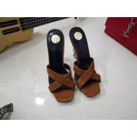 Cheap Yves Saint Laurent YSL Slippers For Women #1341393 Replica Wholesale [$100.00 USD] [ITEM#1341393] on Replica Yves Saint Laurent YSL Slippers