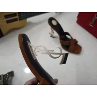 Cheap Yves Saint Laurent YSL Slippers For Women #1341393 Replica Wholesale [$100.00 USD] [ITEM#1341393] on Replica Yves Saint Laurent YSL Slippers