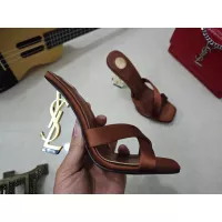 Cheap Yves Saint Laurent YSL Slippers For Women #1341409 Replica Wholesale [$100.00 USD] [ITEM#1341409] on Replica Yves Saint Laurent YSL Slippers