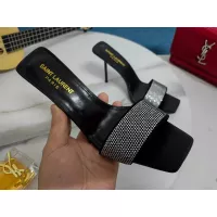 Cheap Yves Saint Laurent YSL Slippers For Women #1341413 Replica Wholesale [$100.00 USD] [ITEM#1341413] on Replica Yves Saint Laurent YSL Slippers