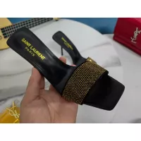 Cheap Yves Saint Laurent YSL Slippers For Women #1341414 Replica Wholesale [$100.00 USD] [ITEM#1341414] on Replica Yves Saint Laurent YSL Slippers
