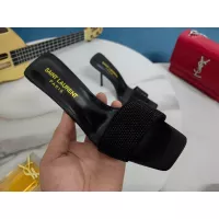 Cheap Yves Saint Laurent YSL Slippers For Women #1341415 Replica Wholesale [$100.00 USD] [ITEM#1341415] on Replica Yves Saint Laurent YSL Slippers